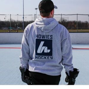 Howies Hockey Shot Block Sweater Hoodie Large Like New